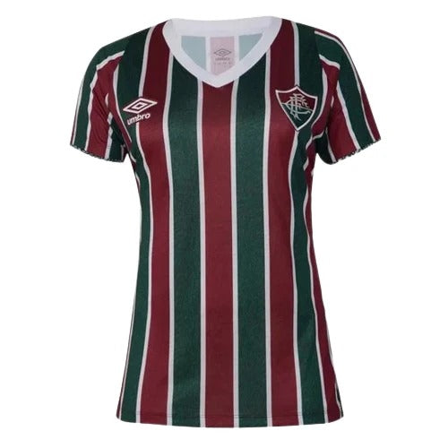 Camisa Fluminense I 24/25 Feminina Vinho e Verde
