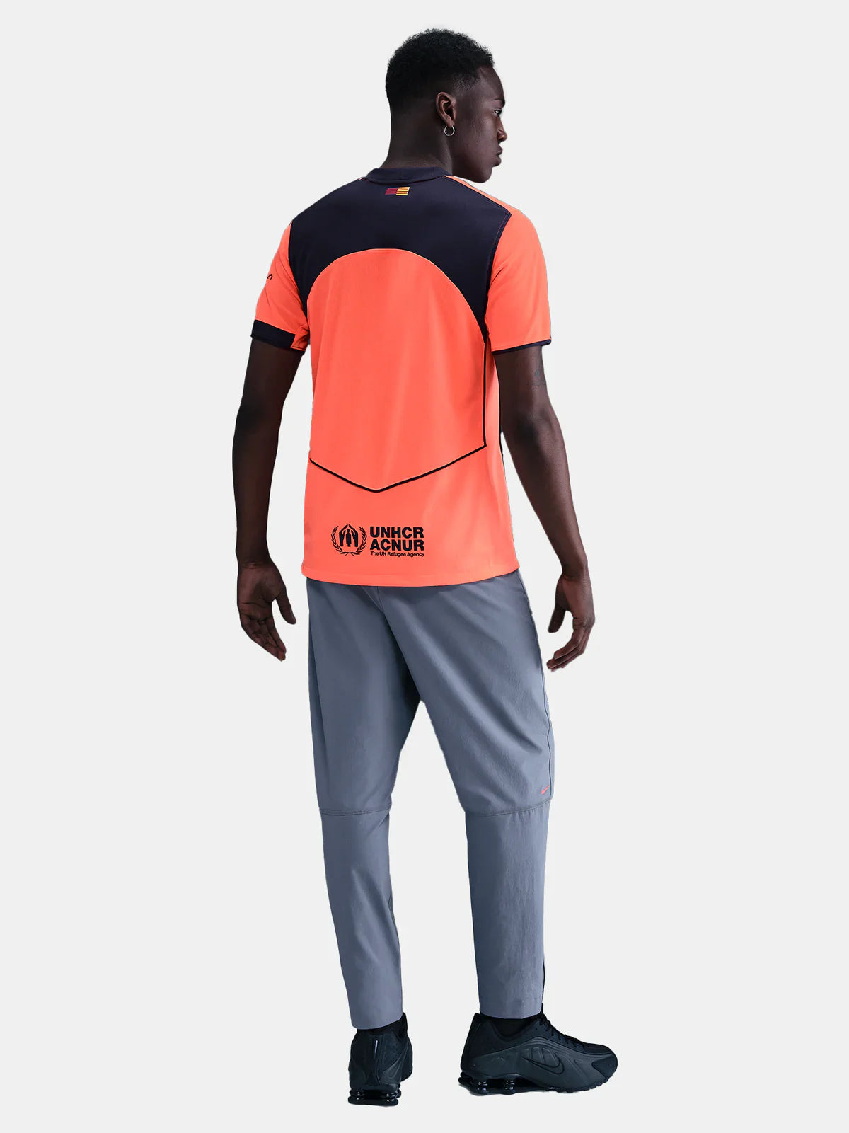 Camisa Barcelona III 25/26 Torcedor Nike Masculina Laranja