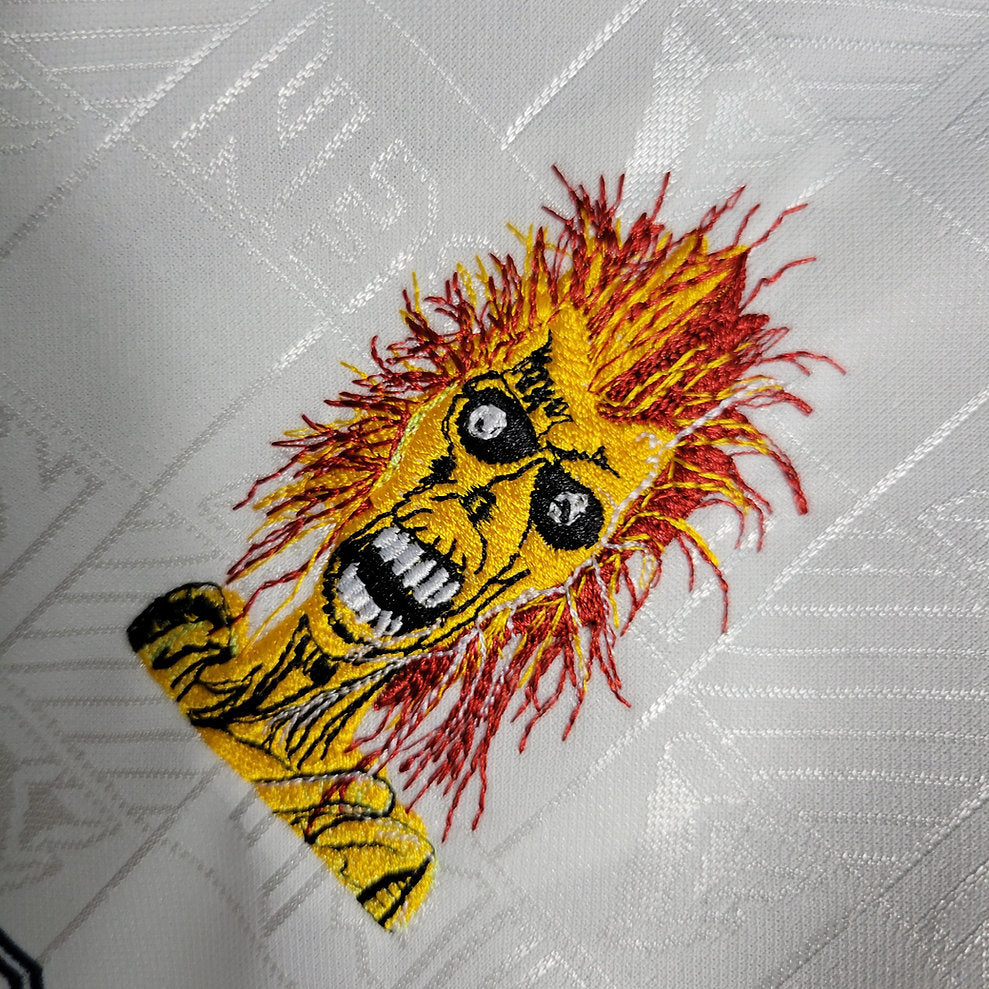 Camisa Retrô West Ham 1997 Iron Maiden Branco
