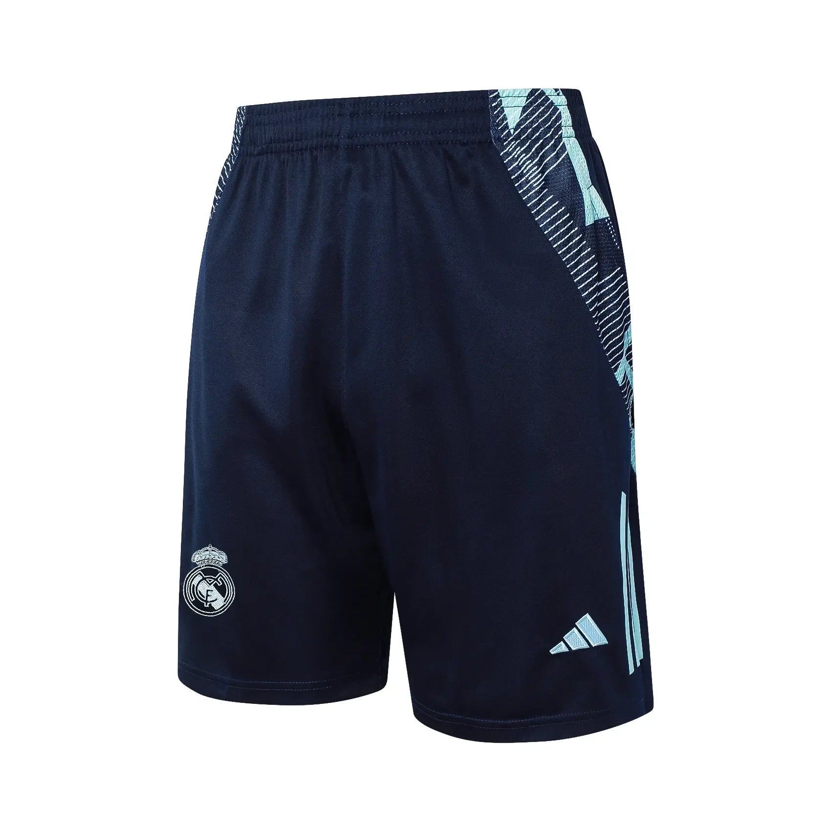 Conjunto Real Madrid Treino 24/25 Azul Turquesa