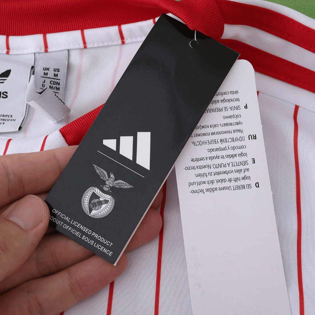 Camisa Benfica Terrace Icons 25/26 Adidas Branca