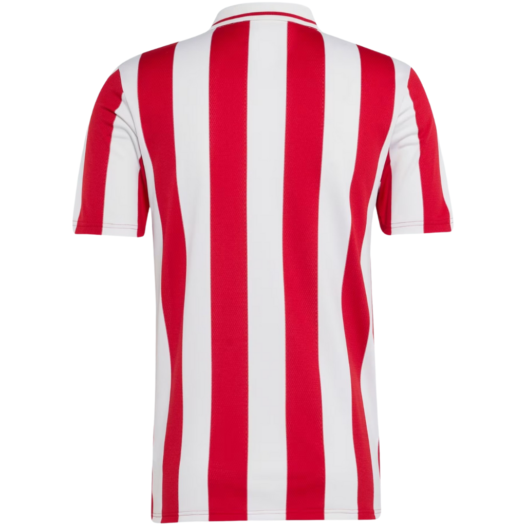 Camisa Olympiacos Especial 100 anos 25/26 Torcedor adidas Vermelho e Branco