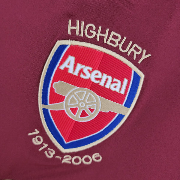 Camisa Retrô Manga Longa Arsenal I 2005/2006