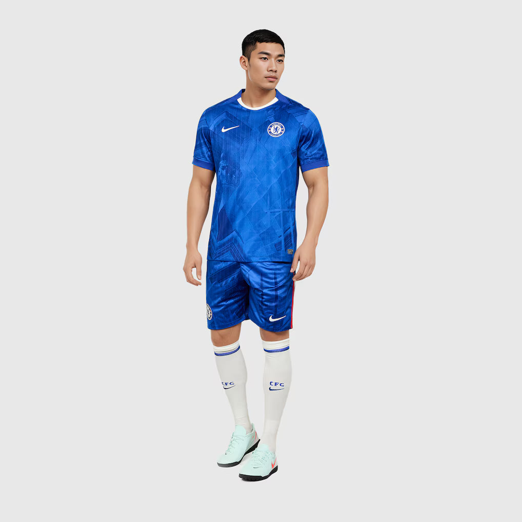 Camisa Chelsea I 25/26 Torcedor Nike Masculina Azul
