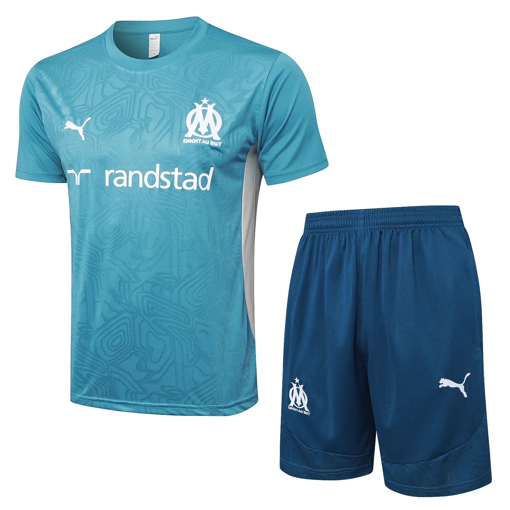 Conjunto Olympique de Marseille Treino 24/25 Azul