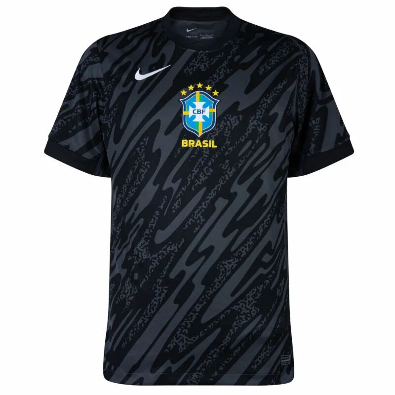 Camisa Brasil Goleiro I 24/25 Torcedor Nike Masculina