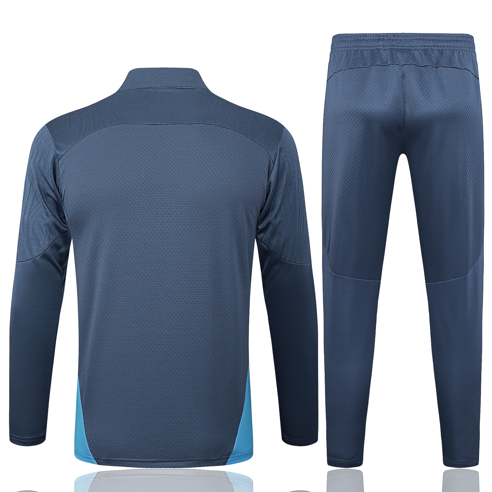 Conjunto Agasalho Treino Manchester City 24/25 Cinza