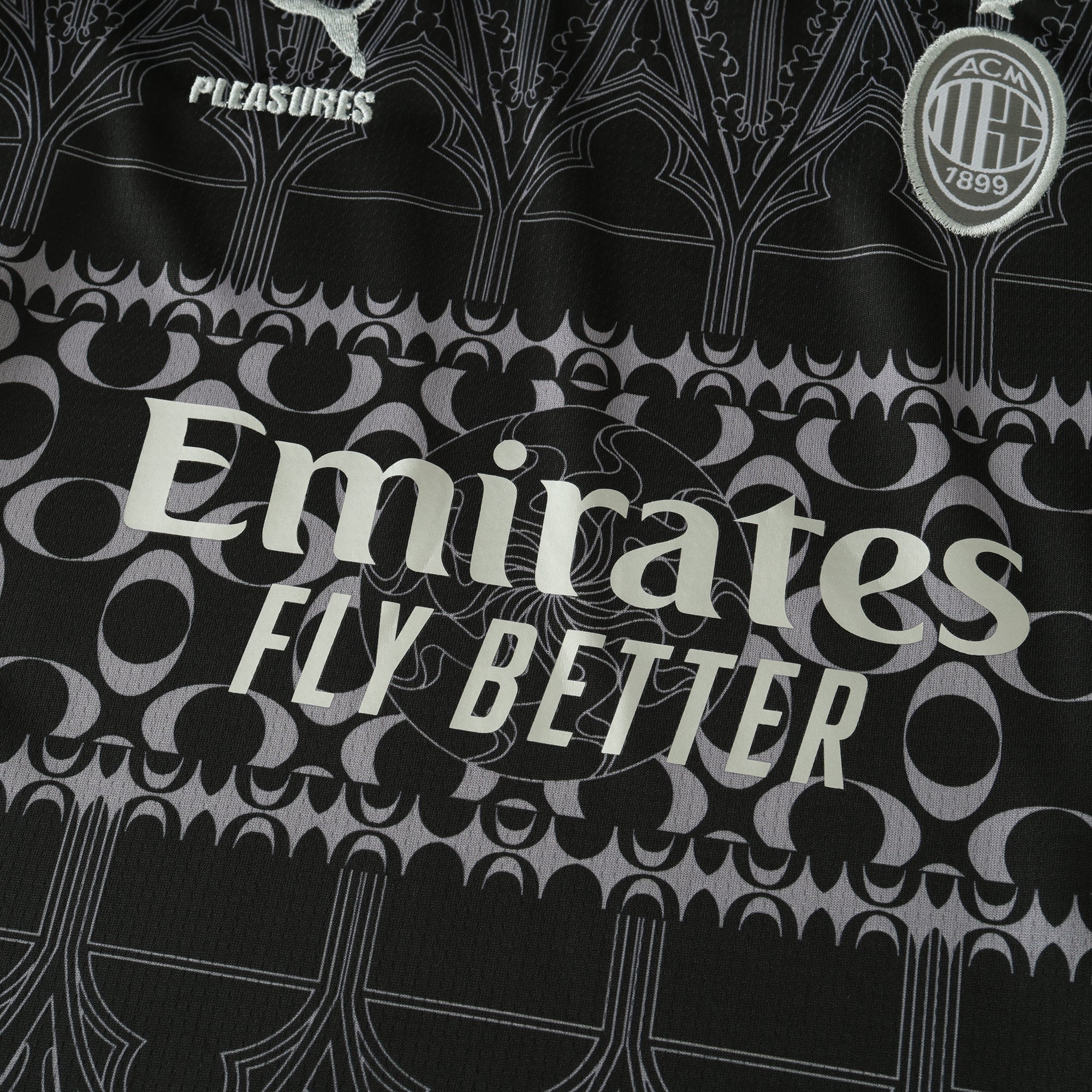 Conjunto Infantil Milan Pleasures Preta 24/25