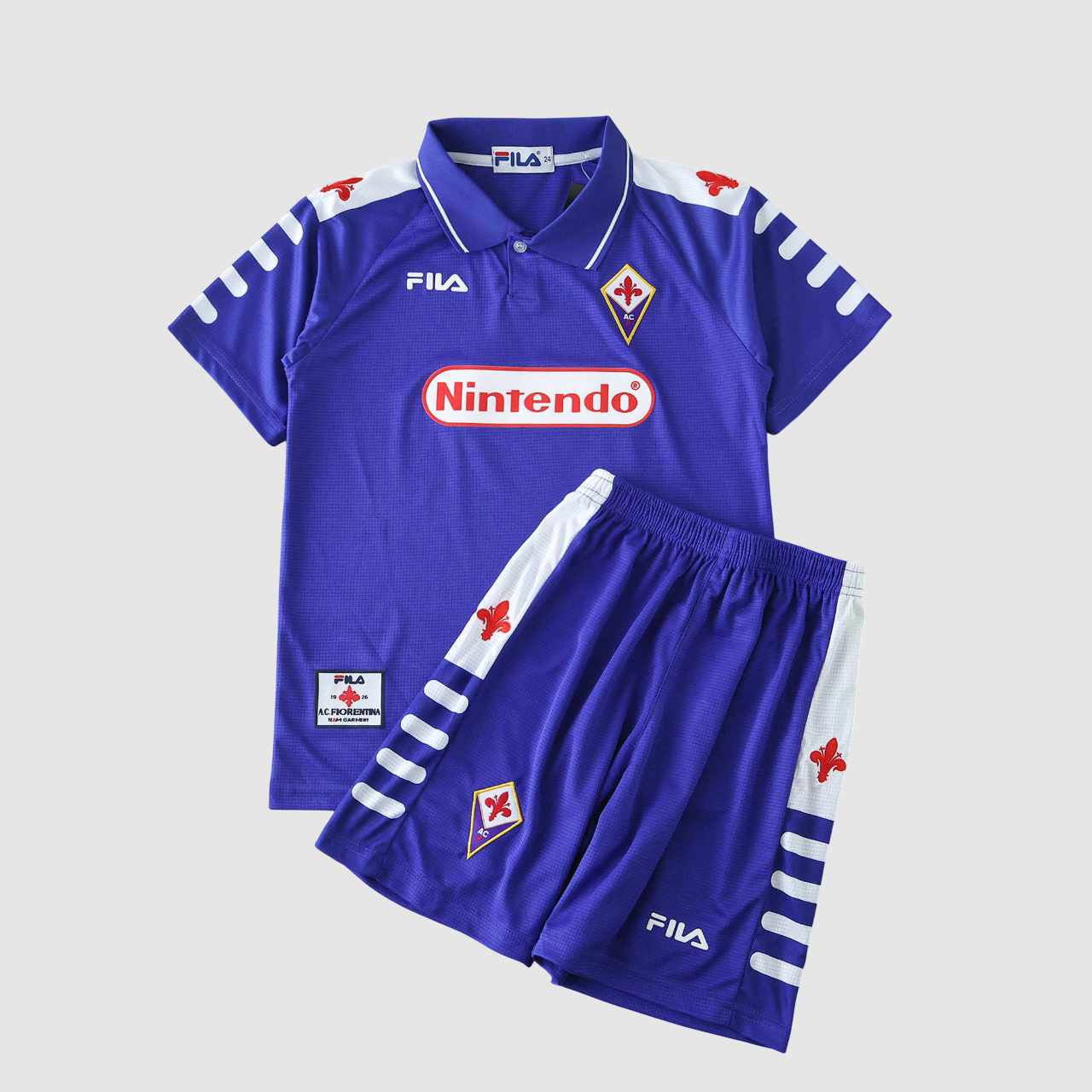 Conjunto Infantil Retrô Fiorentina I 1998