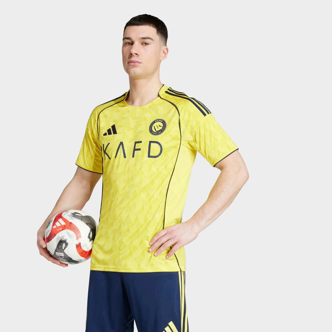 Camisa Al-Nassr I 25/26 Torcedor Masculina Amarelo