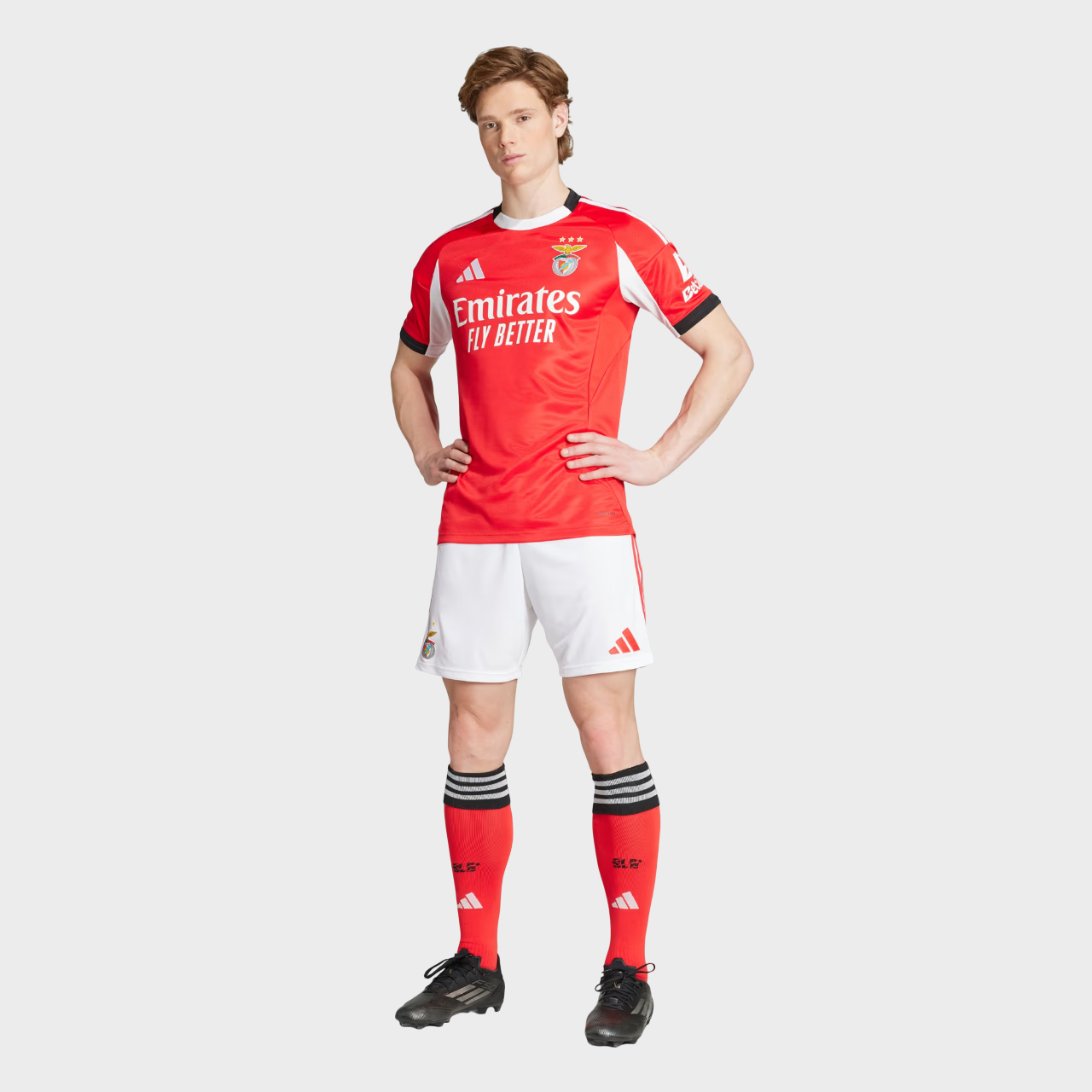 Camisa Benfica I 25/26 Torcedor Adidas Vermelho