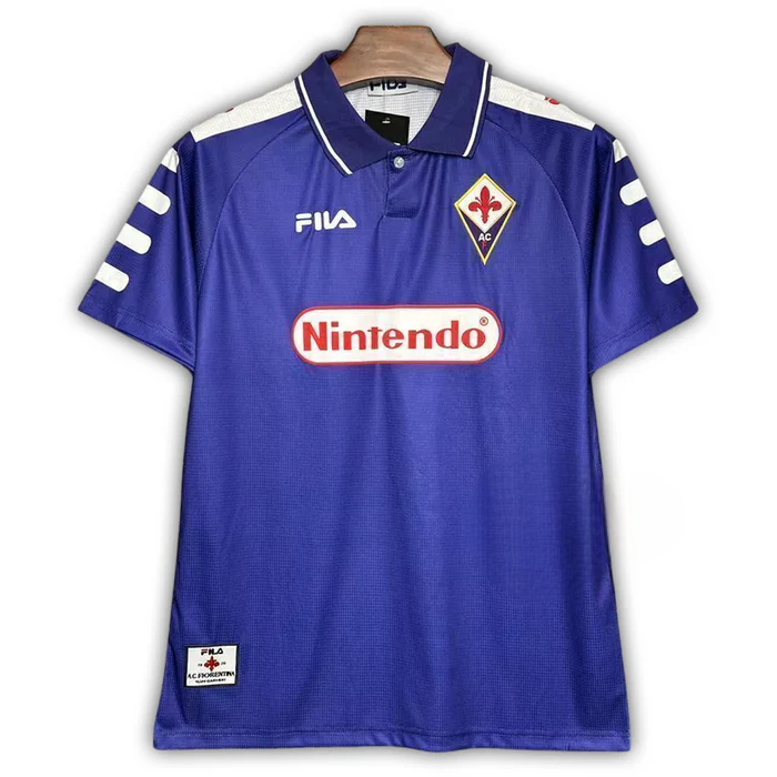Camisa Retrô Fiorentina I 1998/99 Nintendo
