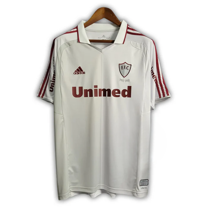 Camisa Retrô Fluminense II Aniversário 2012 Branco
