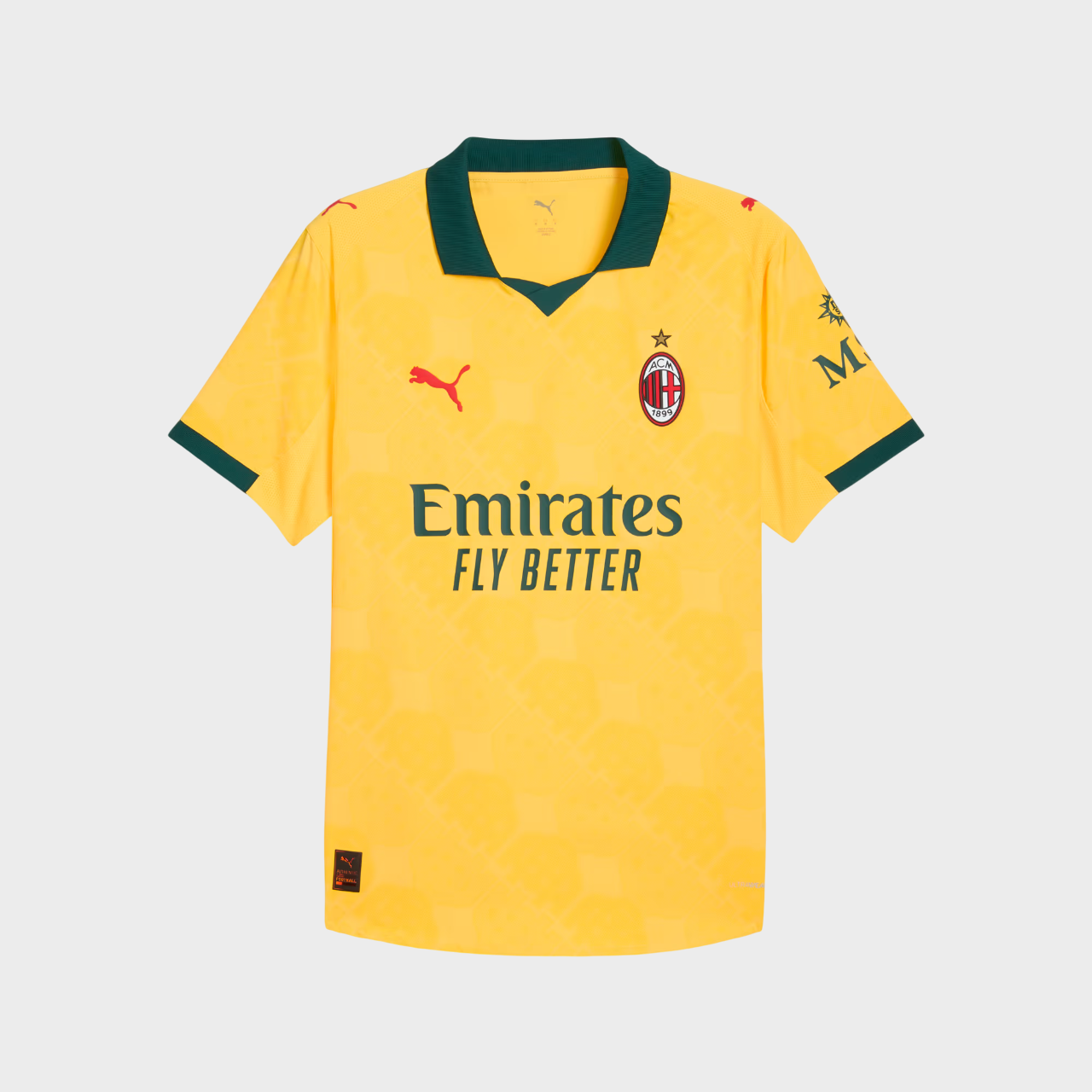 Camisa Milan III 25/26 Torcedor Puma Masculina Amarelo