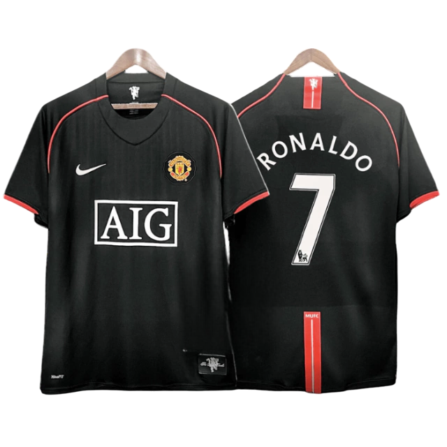 Camisa Retrô Manchester United II 2007/2008 Ronaldo #7