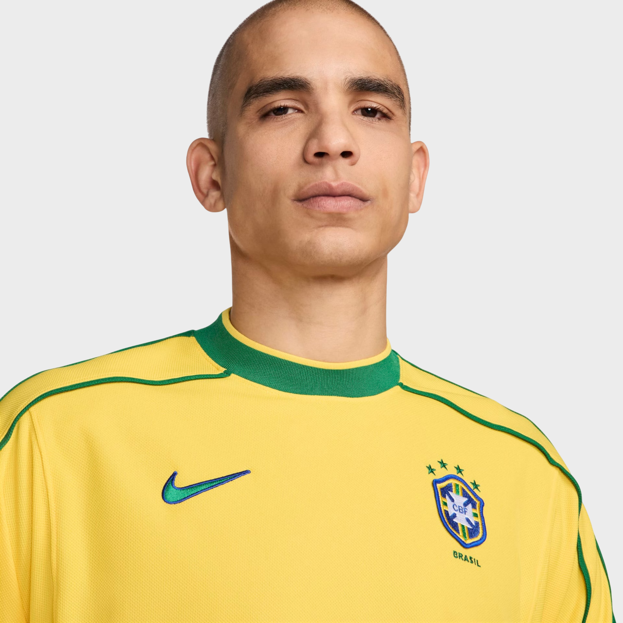 Camisa Retrô  Brasil I 1998 Reedição Nike