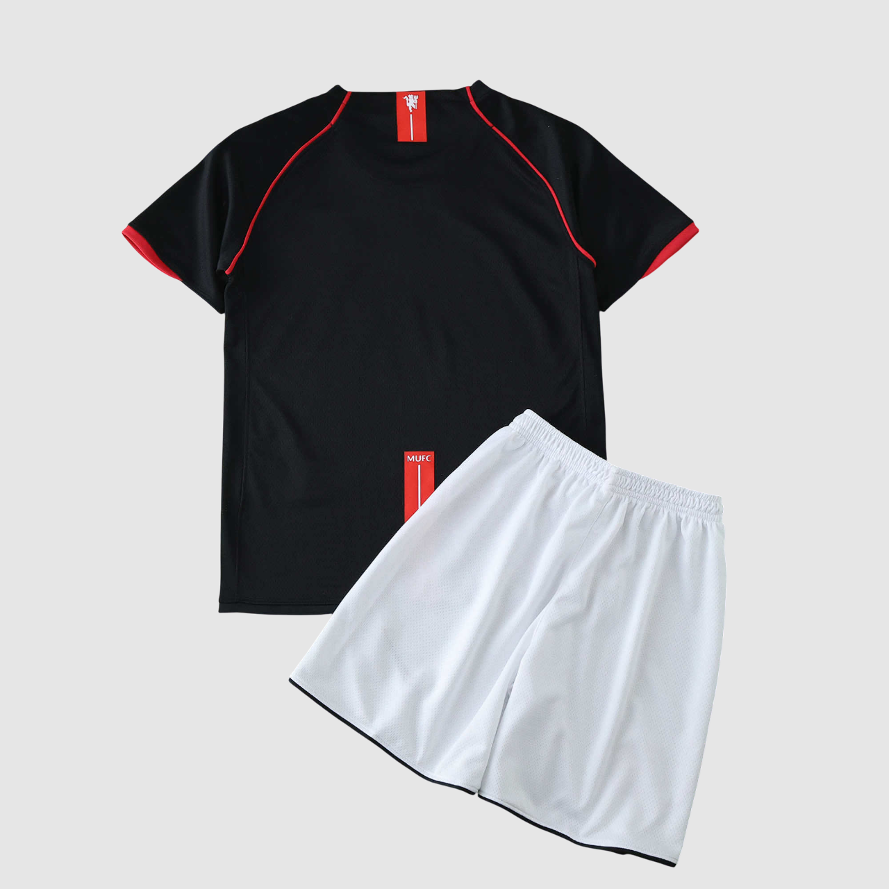 Conjunto Infantil Retrô Manchester United II 07/08