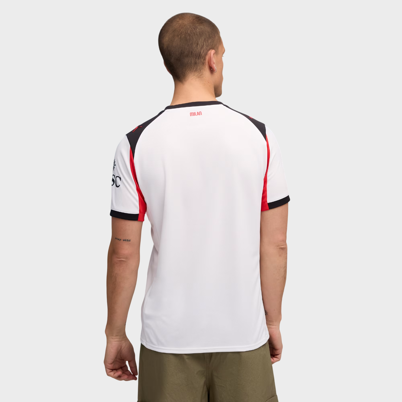 Camisa Milan II 25/26 Torcedor Puma Masculina Branco