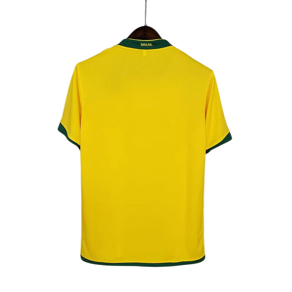 Camisa Retrô Brasil I 2006 Nike Amarela
