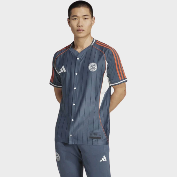 Camisa Bayern de Munique US 2025 adidas Cinza