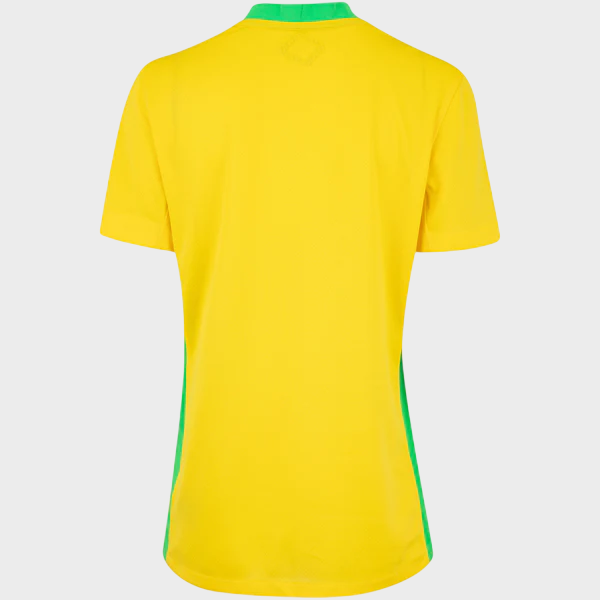 Camisa Brasil I 25/26 Feminina Nike Amarela