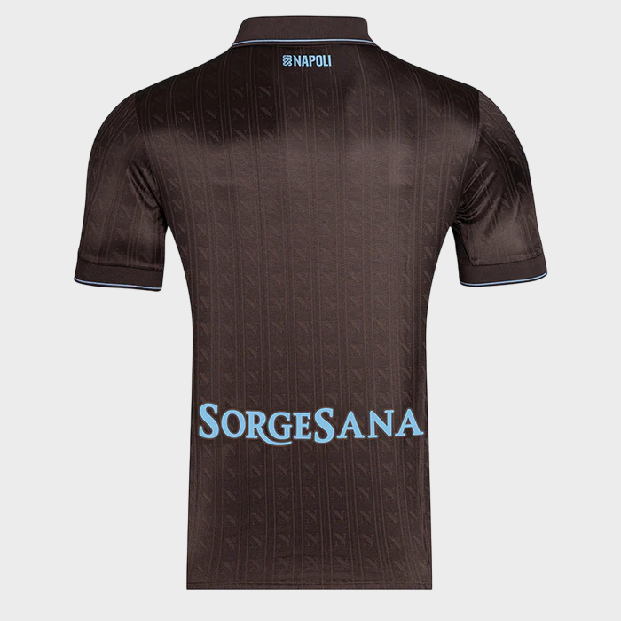 Camisa Napoli III 25/26 Torcedor Masculina Preto