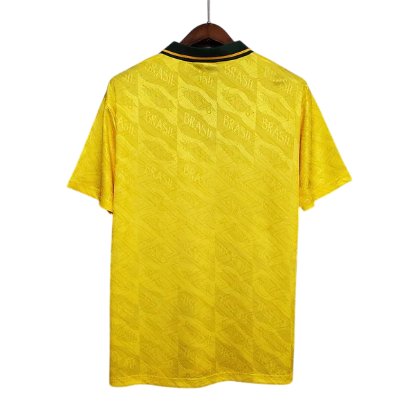 Camisa Retrô Brasil I 1991/1993 Amarela