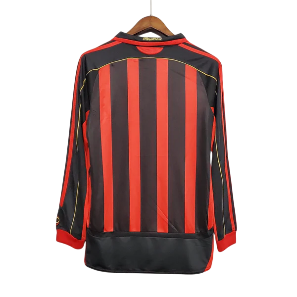 Camisa Retrô Manga Longa Milan I 2006/2007