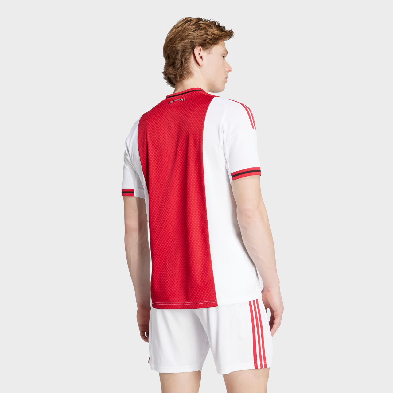 Camisa Ajax I 25/26 Torcedor adidas Masculina Vermelho e Branco