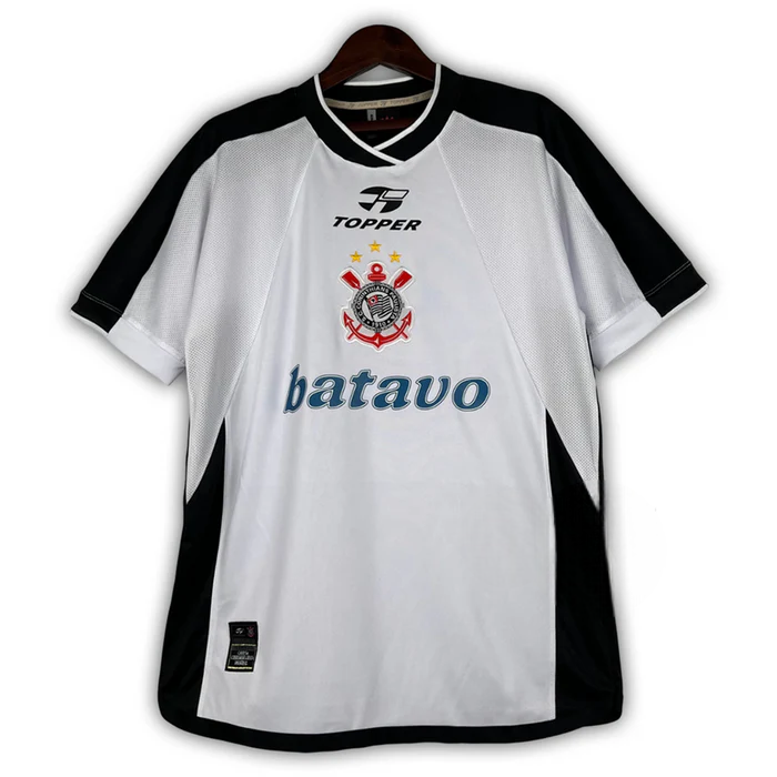 Camisa Retrô Corinthians I 2000 Branco