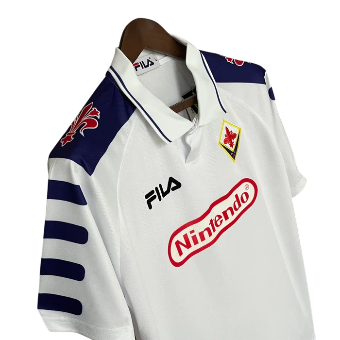 Camisa Retrô Fiorentina II 1998/1999 Nintendo Masculina
