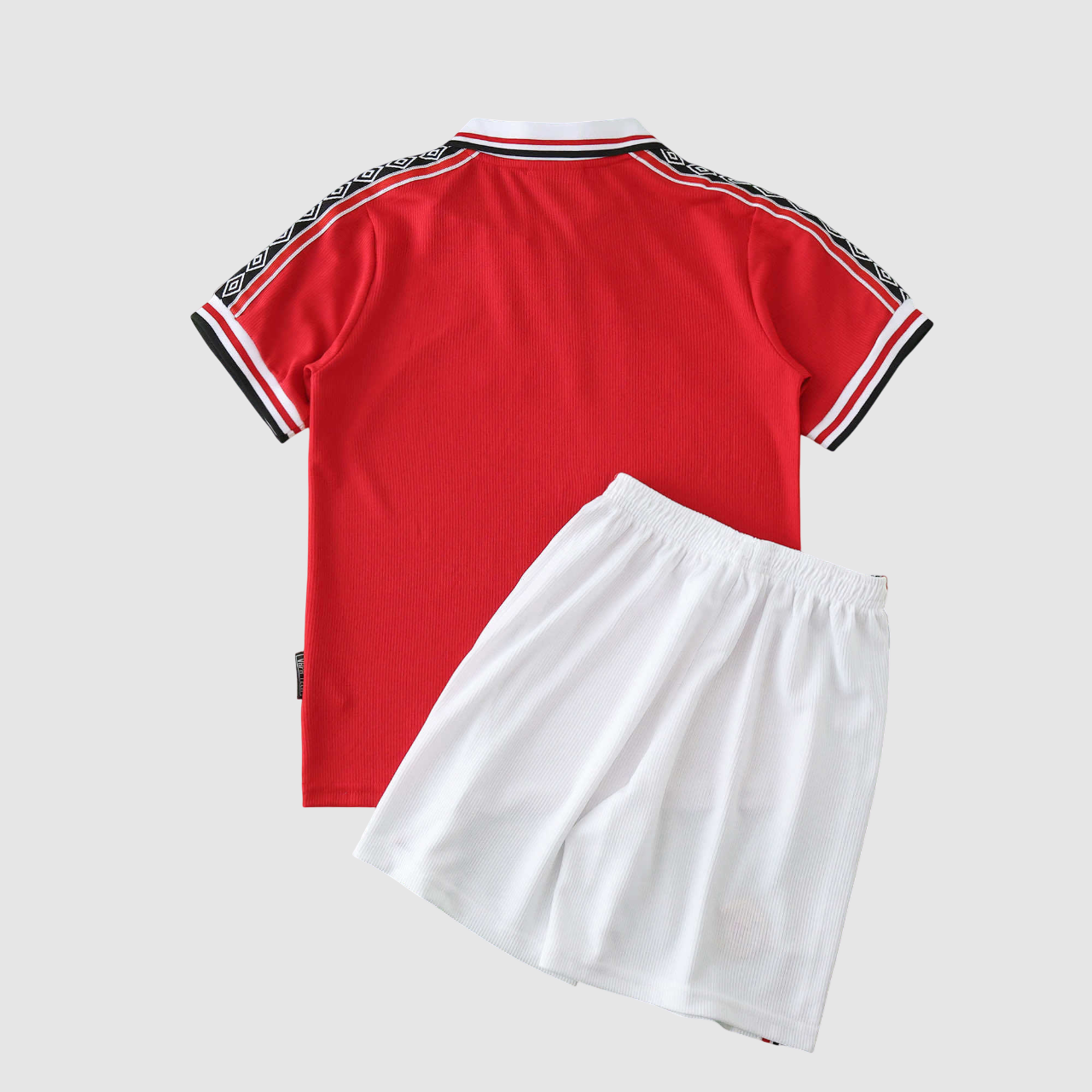 Conjunto Infantil Retrô Manchester United I 98/99