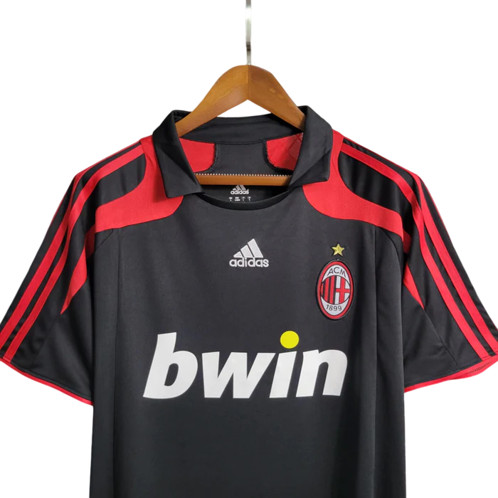 Camisa Retrô Milan III 2007/2008 Adidas Masculina