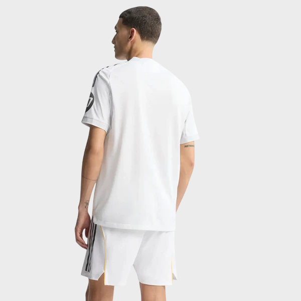 Camisa Real Madrid I 25/26 Torcedor Adidas Masculina Branco