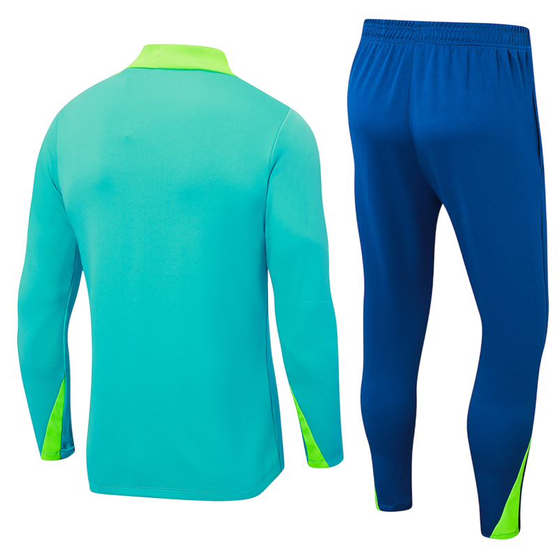 Conjunto Agasalho Treino Brasil 24/25 Verde