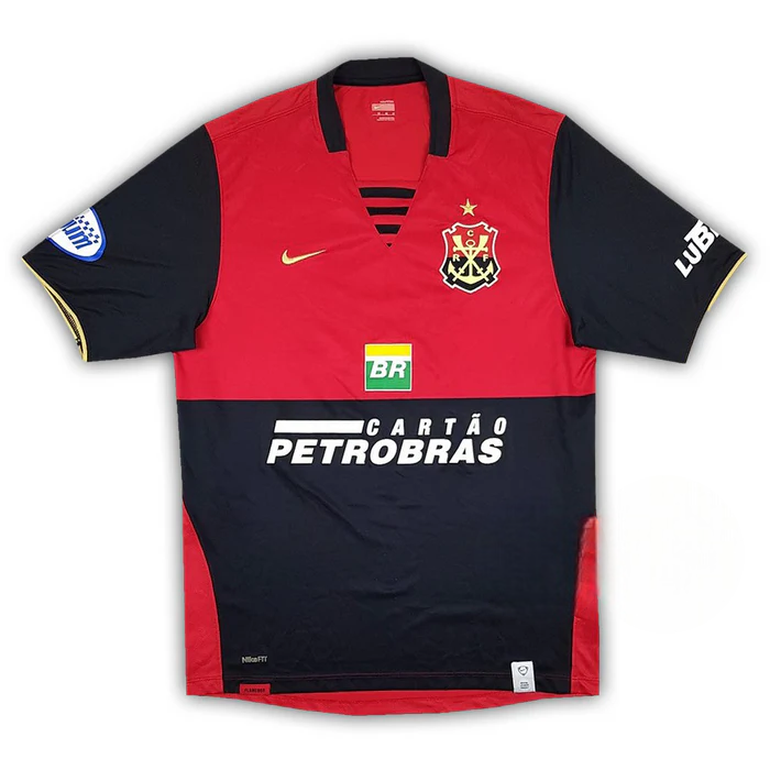 Camisa Flamengo I 2007/2008 Retrô Vermelho