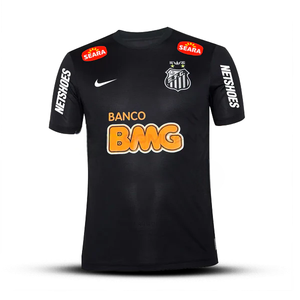 Camisa Retrô Santos 2012/2013 Preta