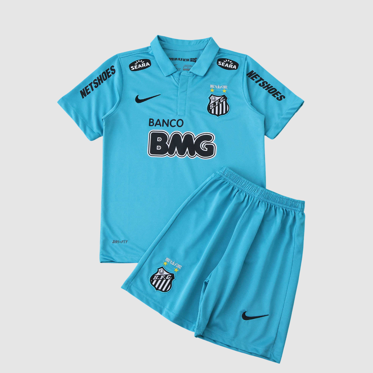 Conjunto Infantil Retrô Santos III 12/13