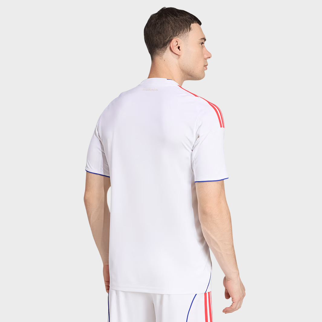 Camisa Lyon I 25/26 Torcedor Adidas Masculina Branco