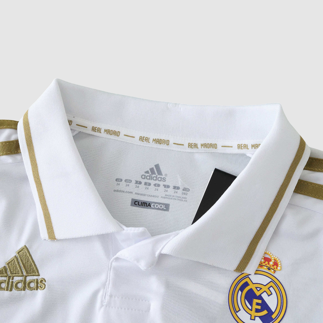 Conjunto Infantil Retrô Real Madrid I 11/12