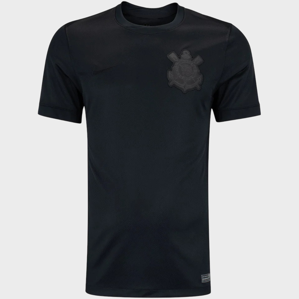 Camisa Corinthians II 24/25 Torcedor Masculina Preto