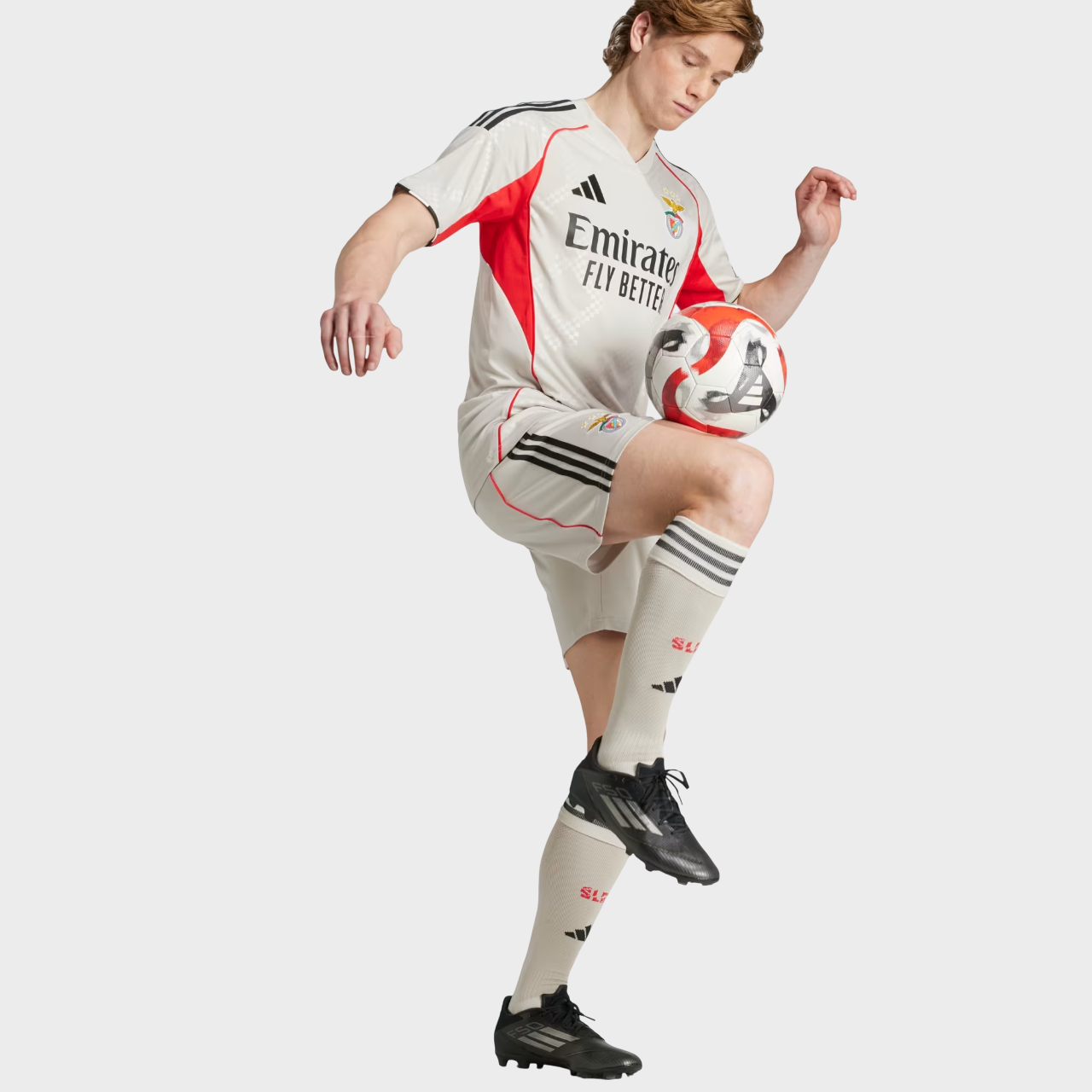 Camisa Benfica II 25/26 Torcedor adidas Masculina Branco