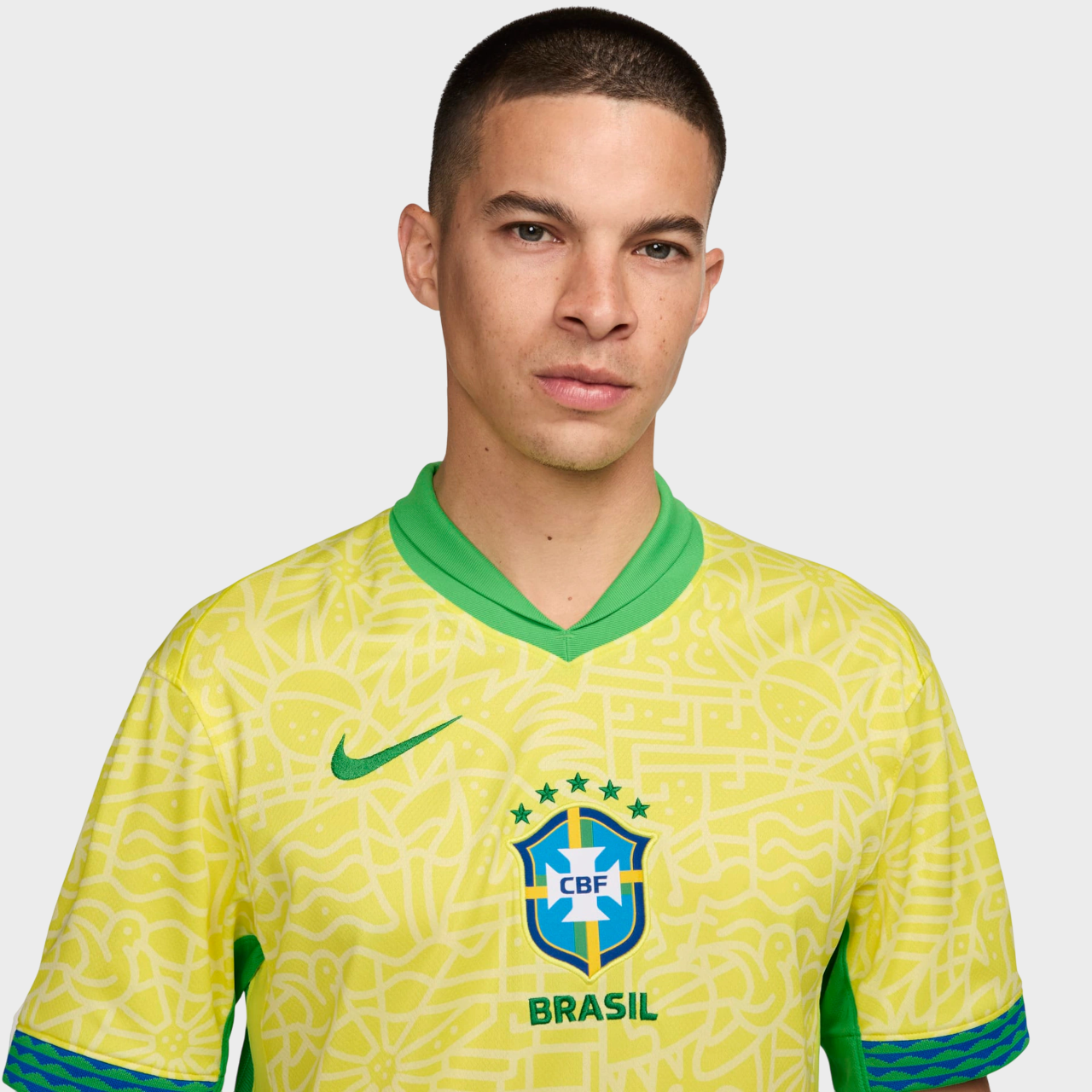 Camisa Brasil I 2024 Torcedor Nike Masculina