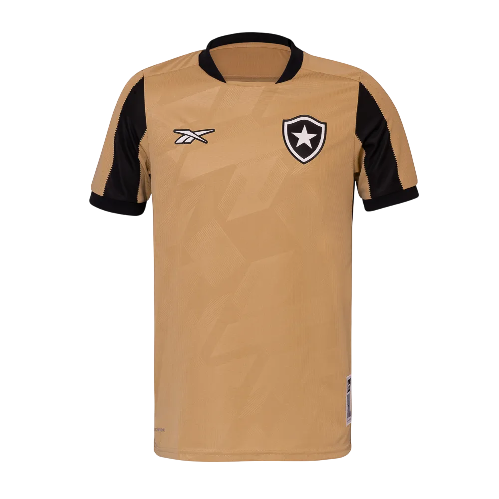 Camisa Botafogo Goleiro II 24/25 Dourada