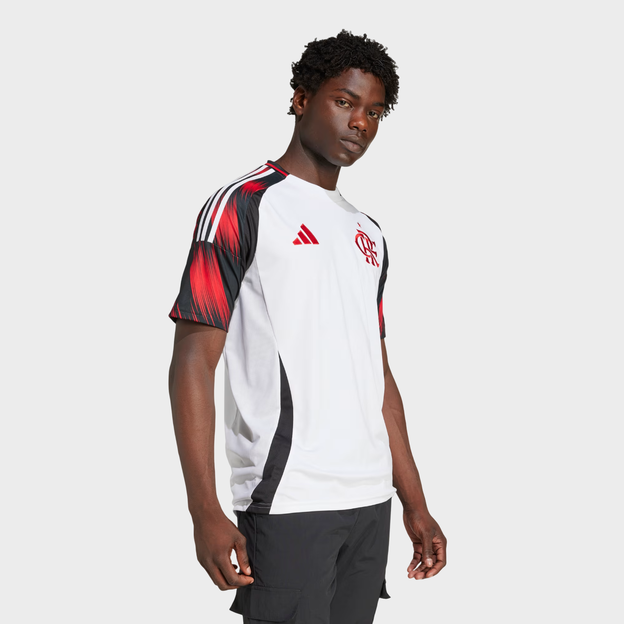 Camisa Flamengo II 25/26 Torcedor Masculina Branco