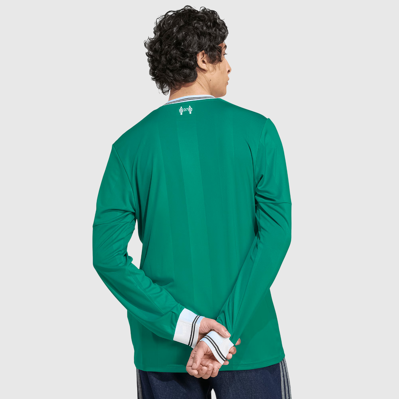 Camisa Manga Longa Liverpool III 25/26 Torcedor Nike Masculina Verde