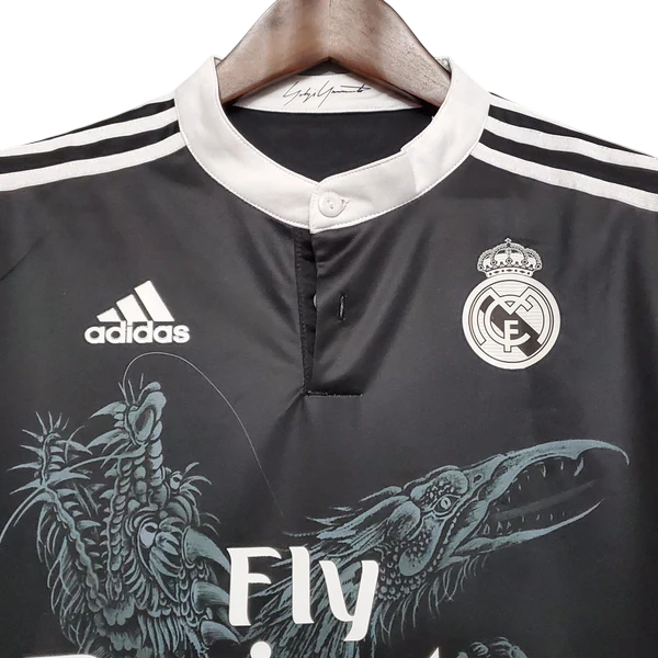 Camisa Retrô Manga Longa Real Madrid III 2014/2015