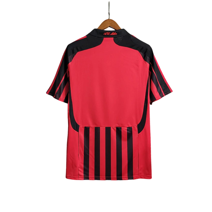 Camisa Retrô Milan I 2007/2008 Adidas Masculina
