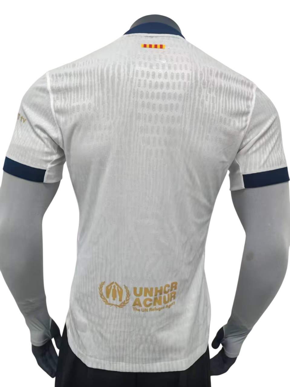 Camisa Barcelona x Travis Scott 24/25 Torcedor Masculino Branco