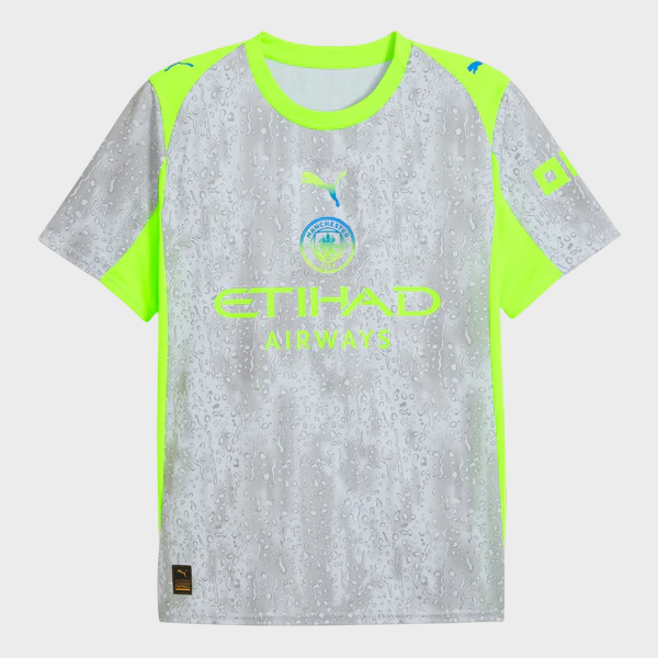 Camisa Manchester City III 25/26 Torcedor Puma Masculina Cinza